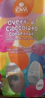 Ovetti di cioccolato confettati