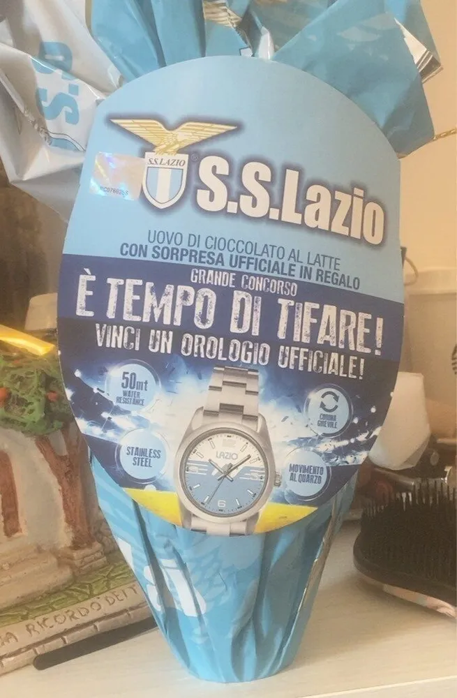 uovo di cioccolato al latte S.S.Lazio