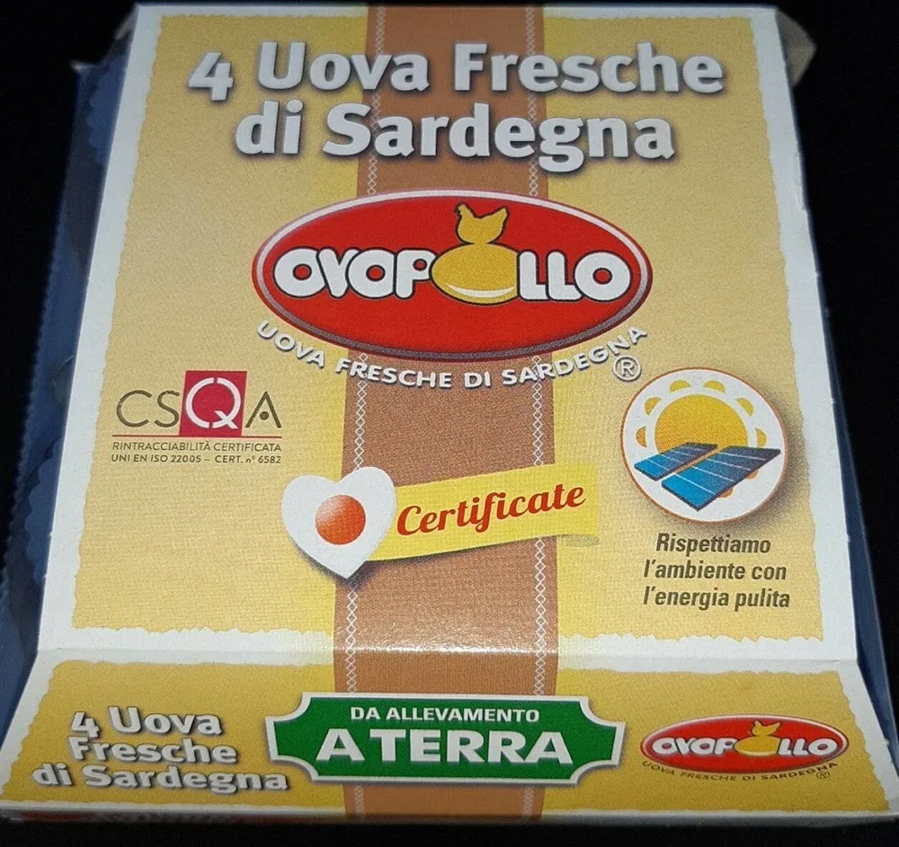 4 Uova Fresche di Sardegna
