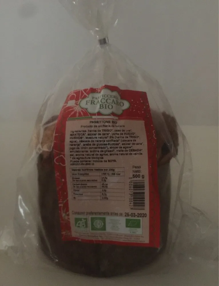 Panettone bio