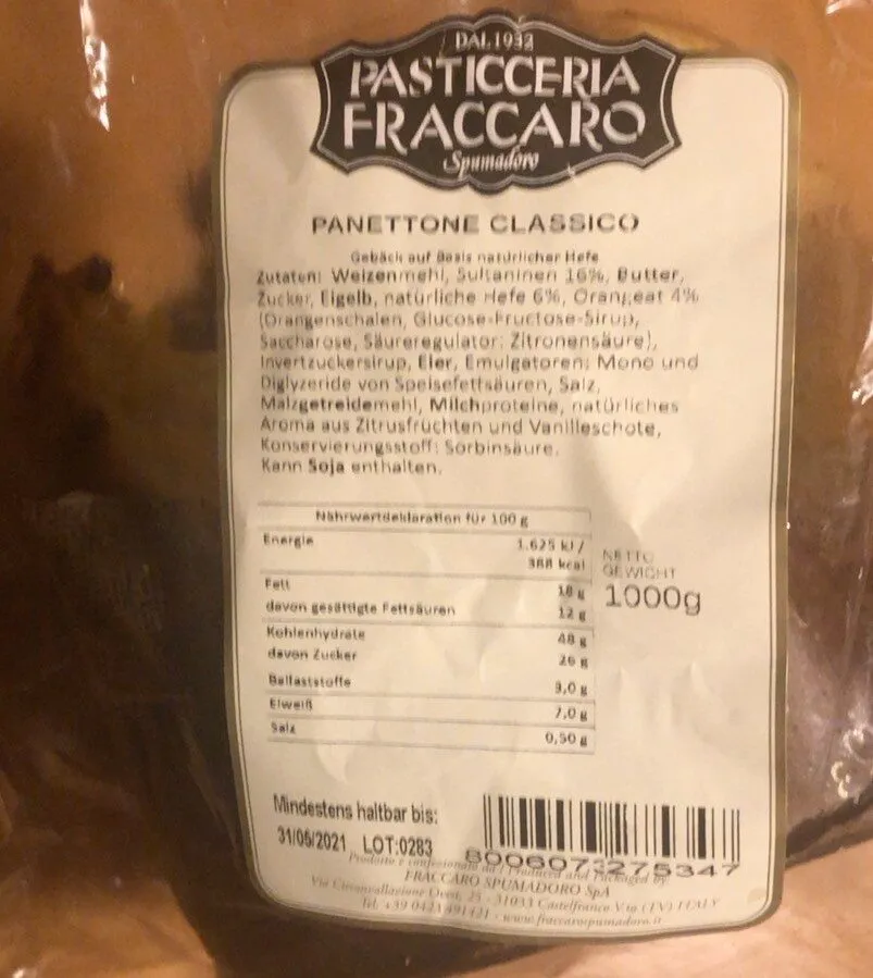 Panettone Classico