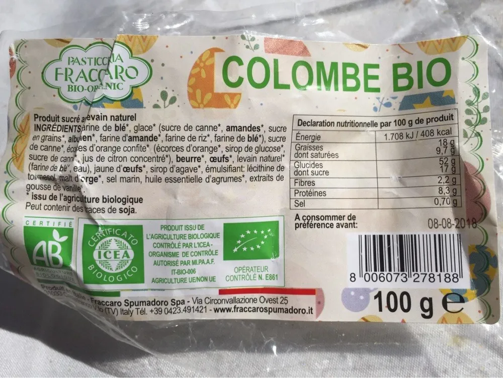 Colombe bio