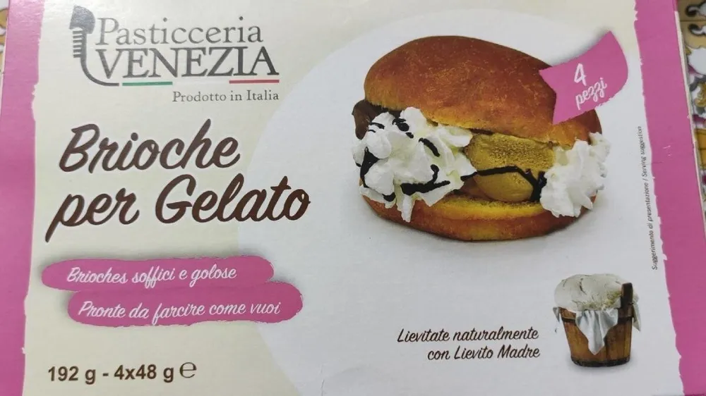 Brioche per gelato