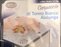 Carpaccio di tonno bianco