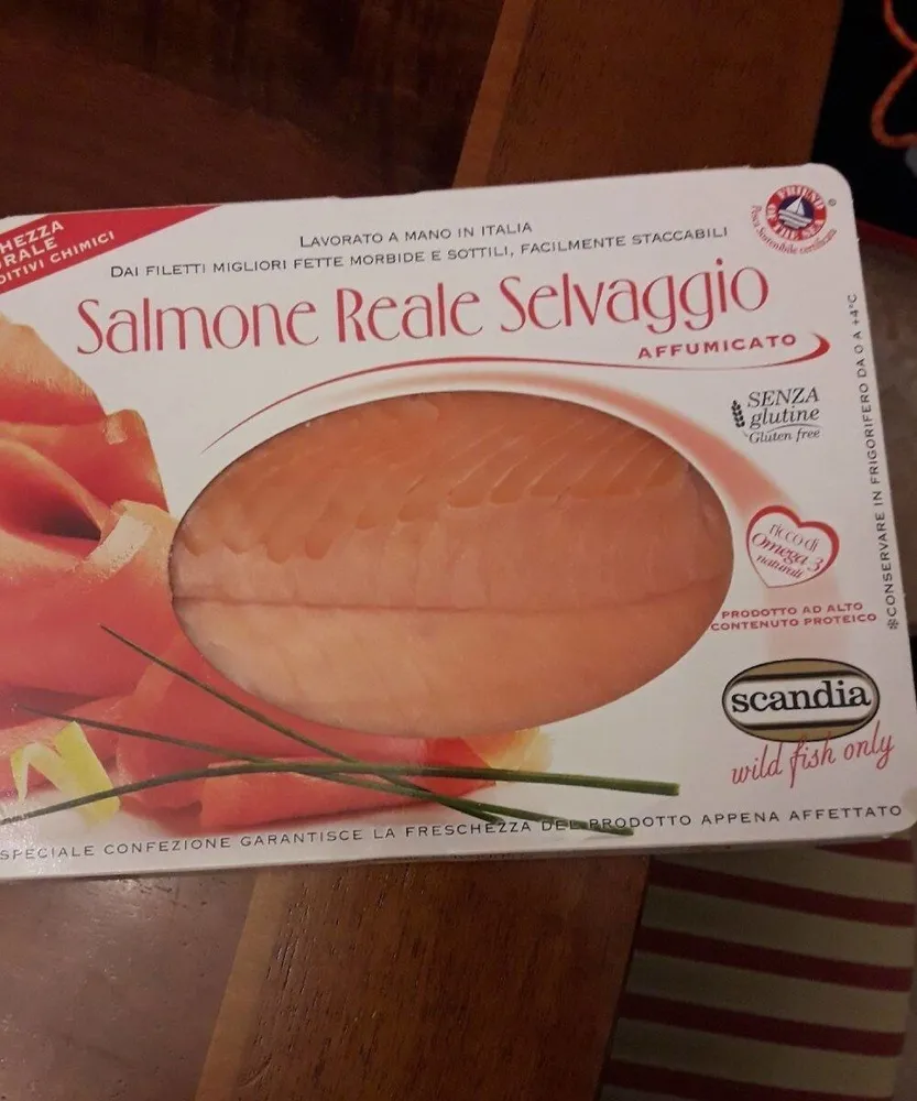 Salmone reale selvaggio