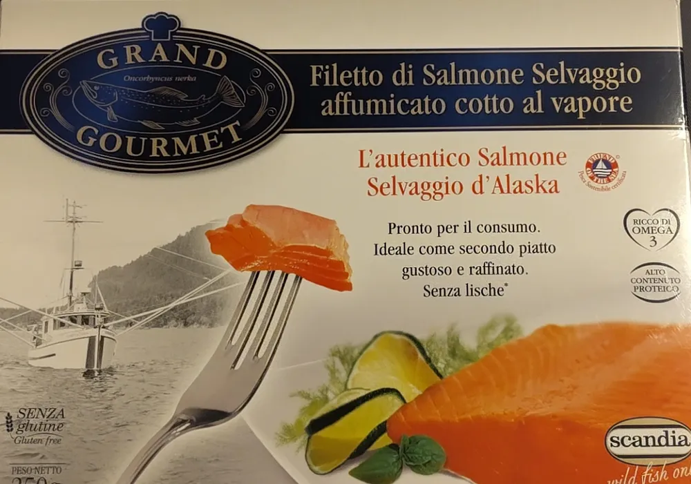 Filetto di salmone selvaggio