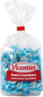 Mini caramelle anice e liquirizia senza zucchero
