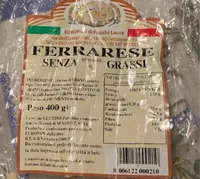 Pane biscotto ferrarese