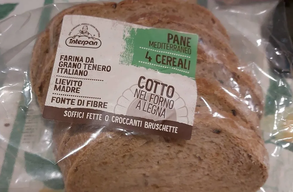 Pane mediterraneo 4 cereali