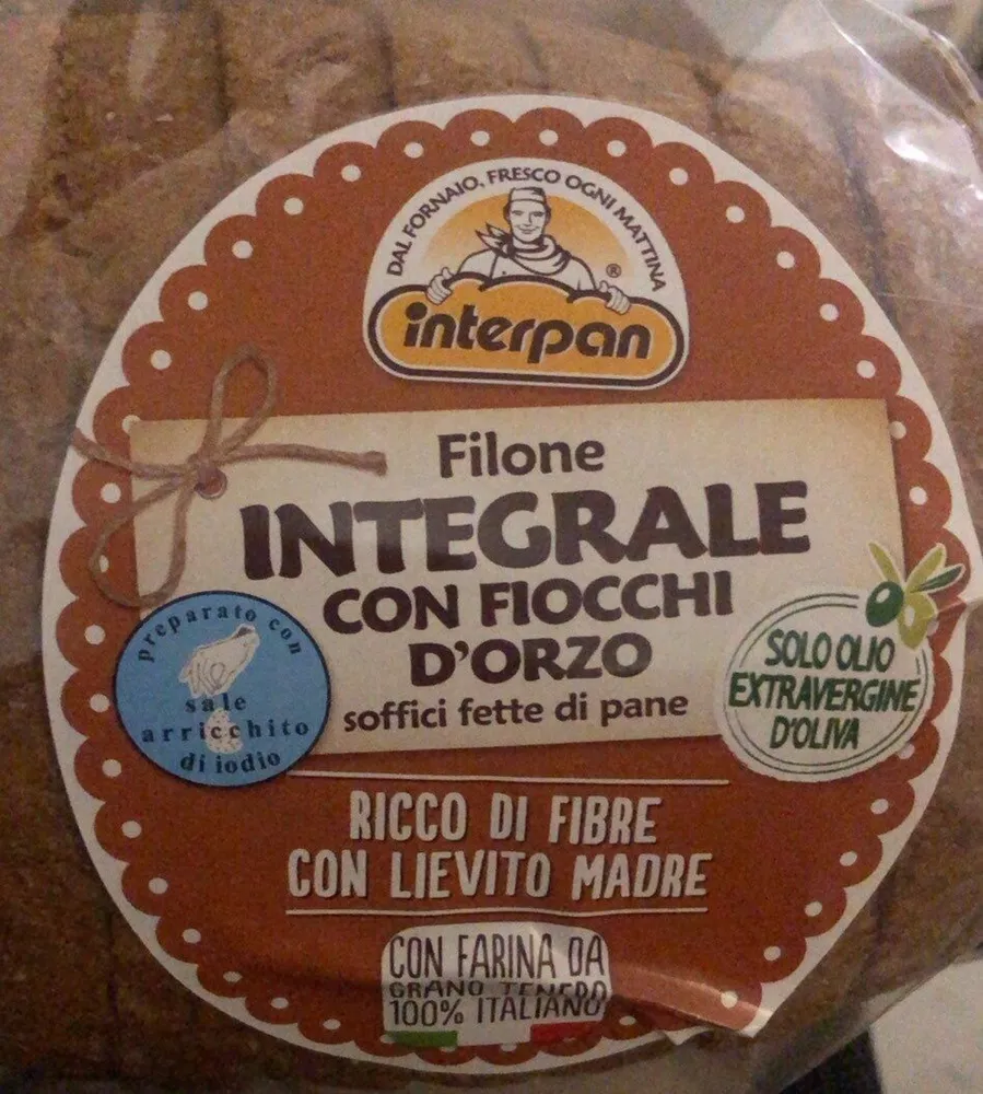Filone integrale con fiocchi d’orzo
