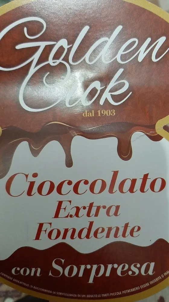 Uovo di Pasqua  cioccolata fondente 44%
