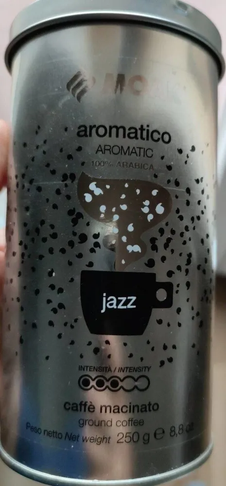 Aromatico Arabica caffè macinato Jazz