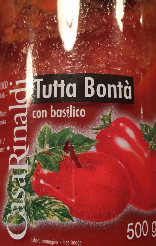 Tutta Bontà con basilico