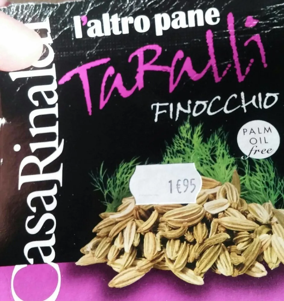 Taralli finochio