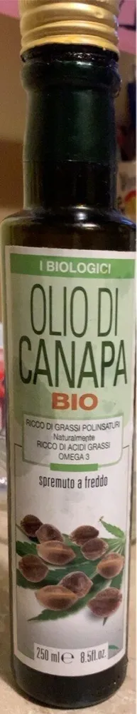 Olio di canapa Bio