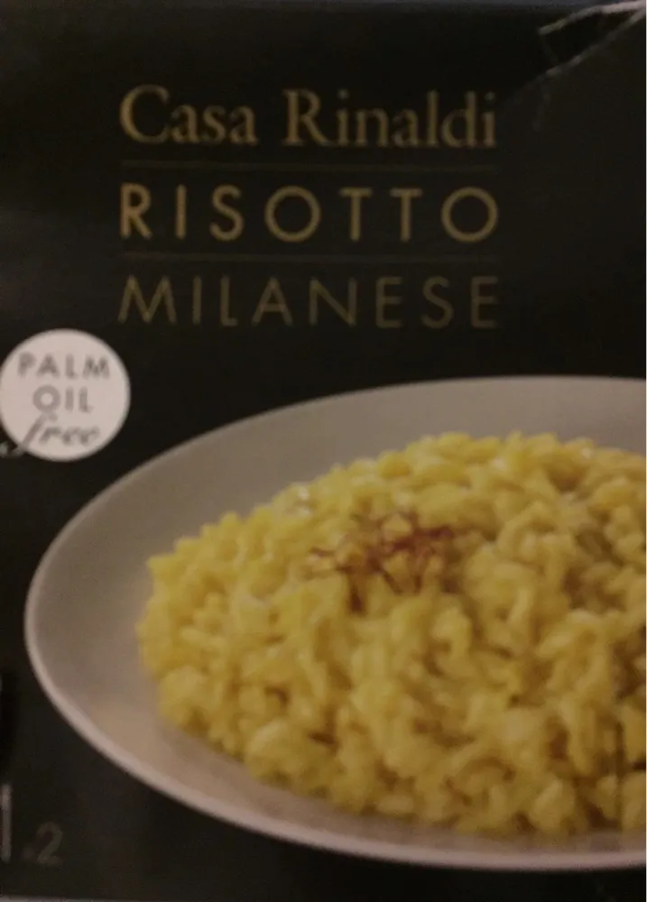 Risotto milanese
