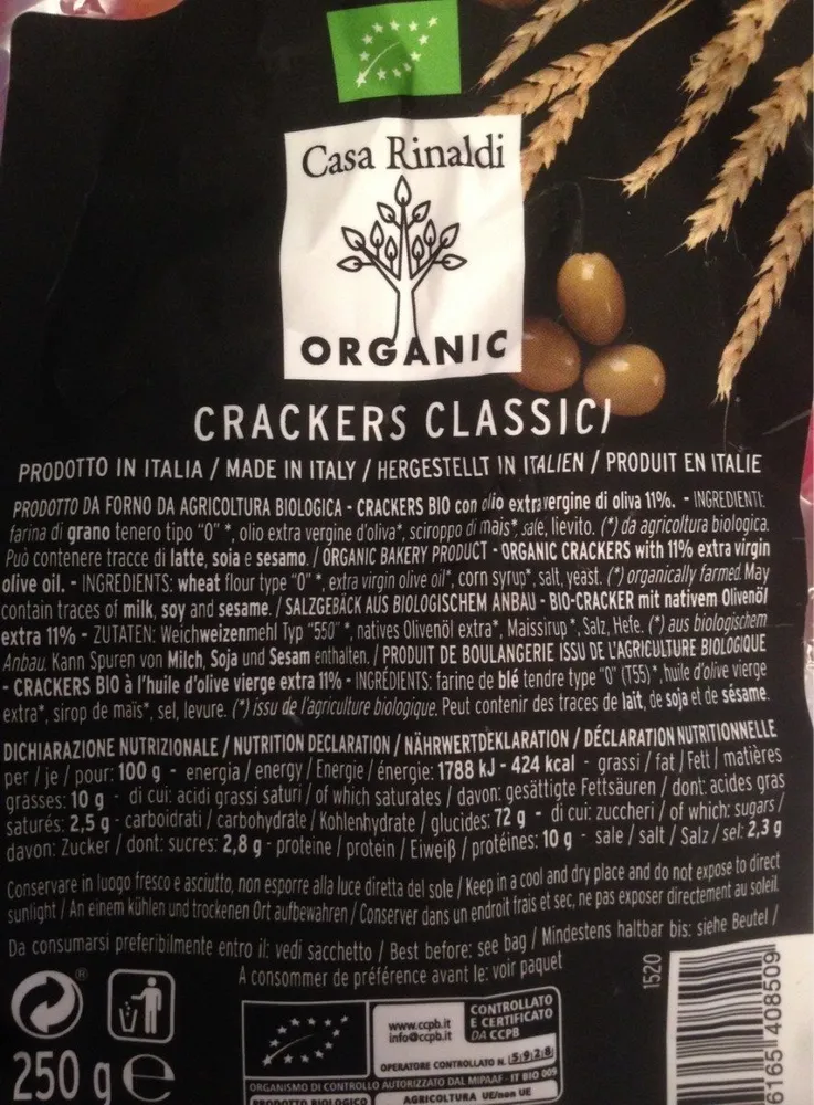 Crackers classici