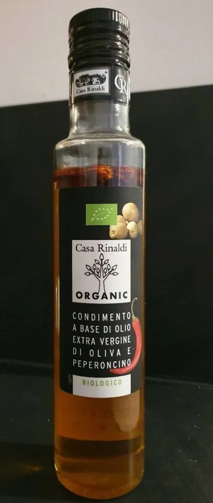 Huiles d'olive pimentée