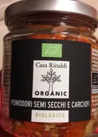 Pomodori semi secchi e carciofi