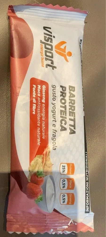 Barretta proteica yogurt & fragola