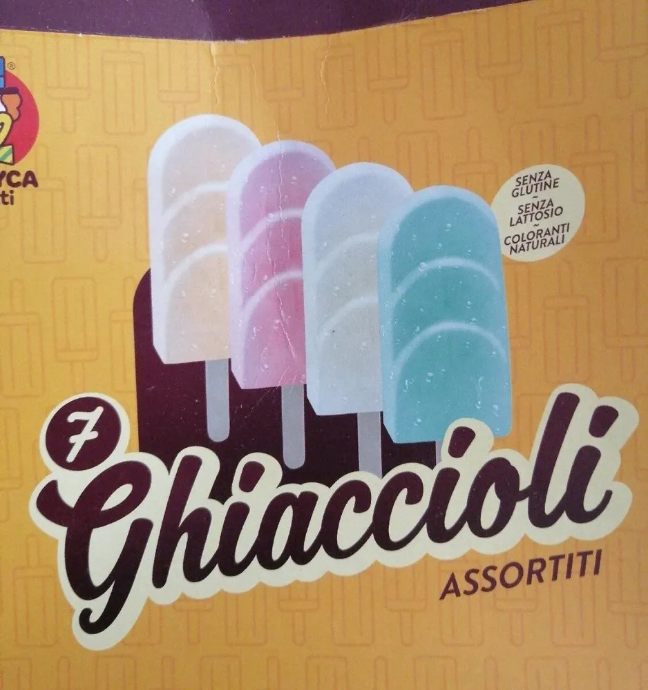 Ghiaccioli assortiti