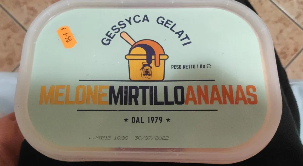 Melone mirtillo ananas