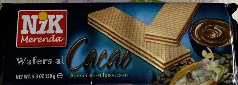 Wafers al cacao