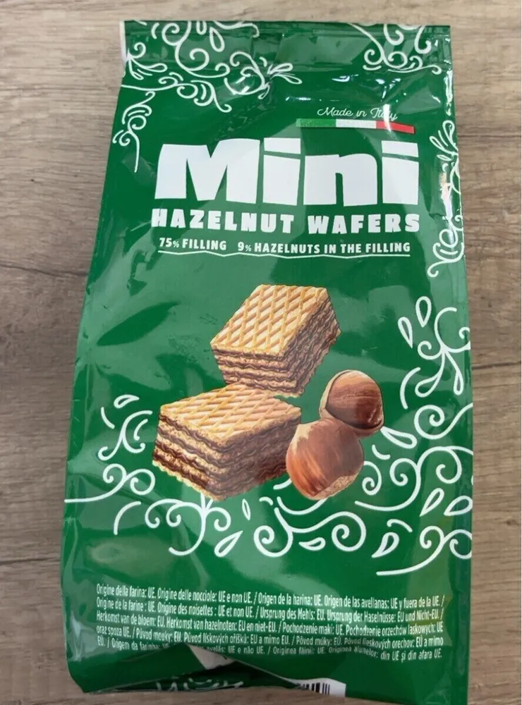Mini Hazelnut Wafers