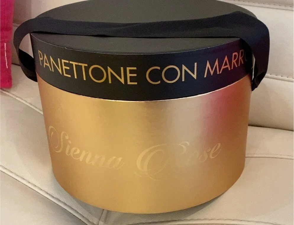 Panettone al marroni canditi