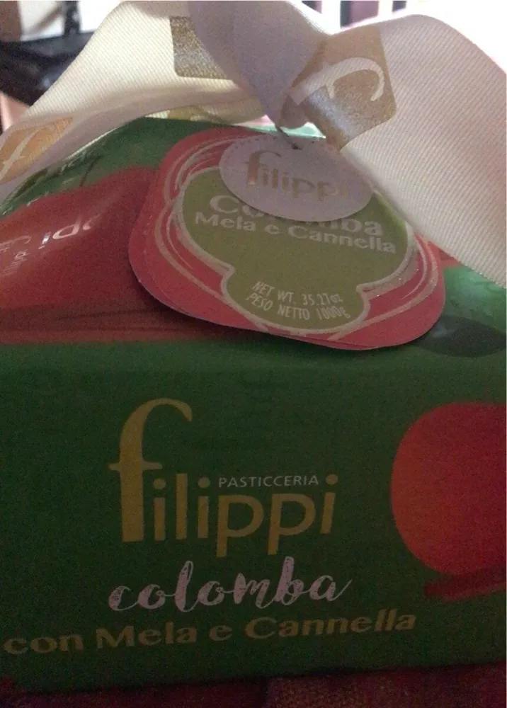 Colomba mela e cannella