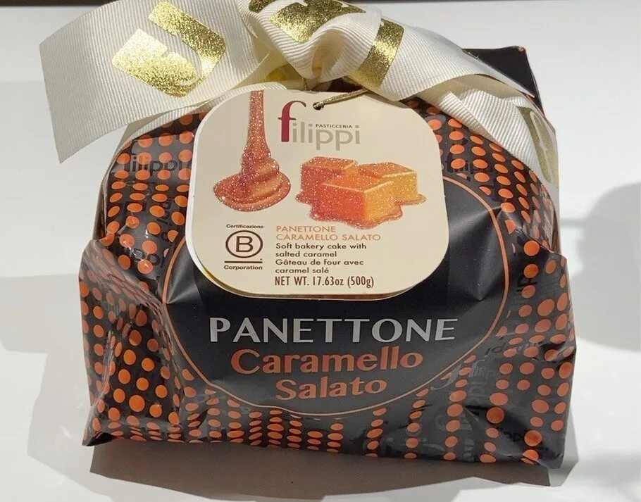 Panettone al caramello salato