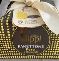 Panettone pere e cioccolato