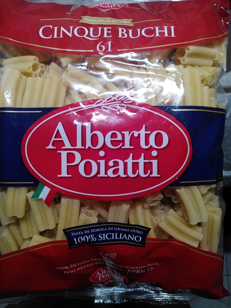 Pasta Cinque buchi 61