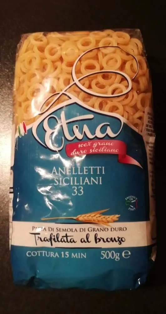 pasta Anelletti siciliani