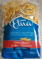 Pates farfalle rigate 82