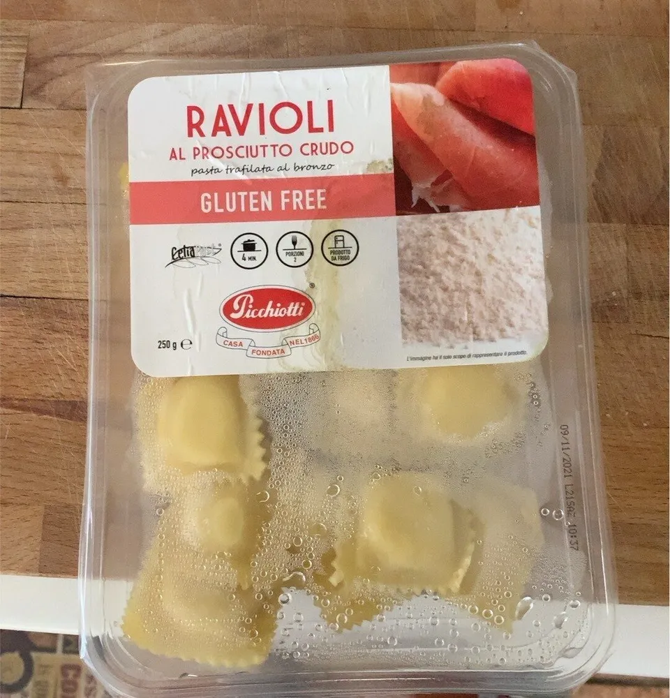 Ravioli al prosciutto