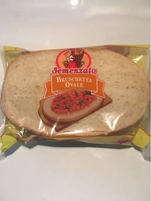 Bruschetta ovale