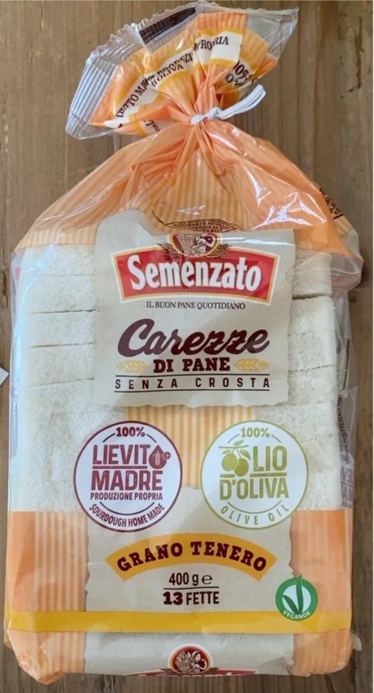 Carezze di pane (senza crosta)