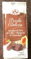 tartufini di fichi al caffe ricoperti di cioccolato