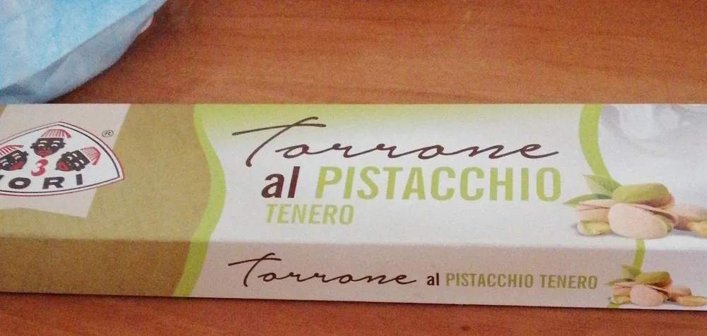 Torrone al pistacchio tenero