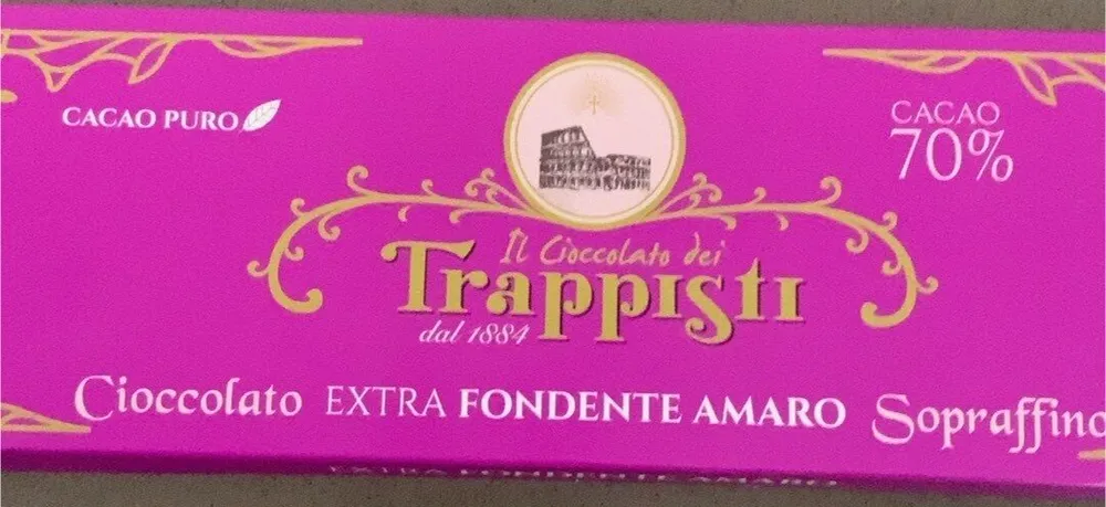 Cioccolato extra fondente amaro 70%
