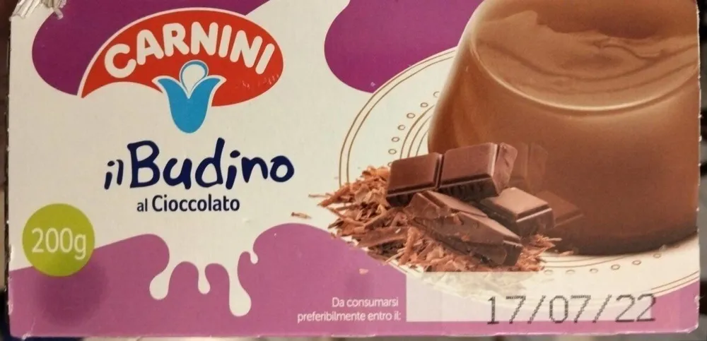 Il budino al cioccolato