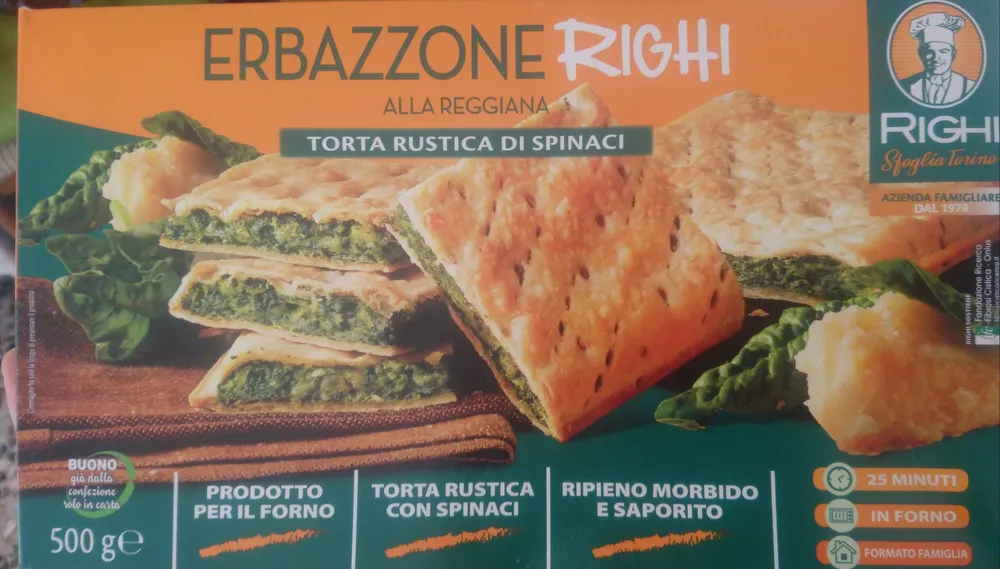 Erbazzone alla reggiana
