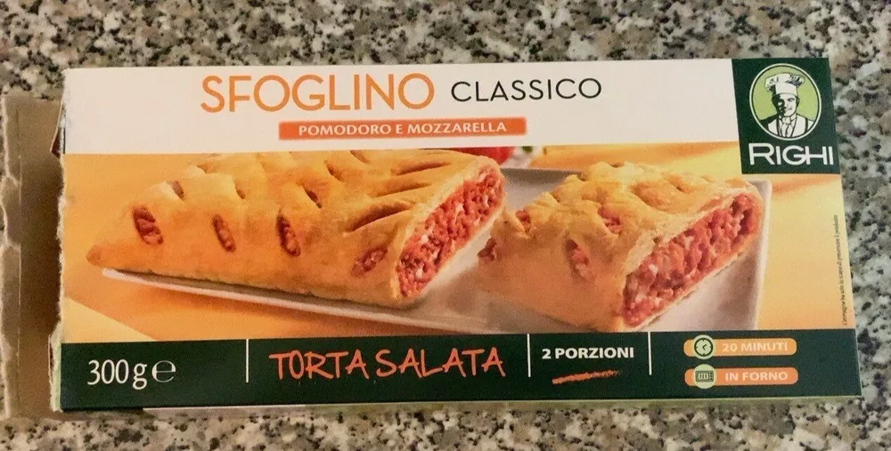 Sfoglino classico pomodoro e mozzarella