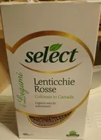 Lenticchie Rosse coltivate in Canada