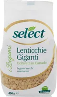 I legumi lenticchie giganti