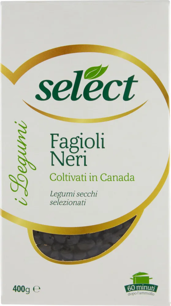I legumi fagioli neri