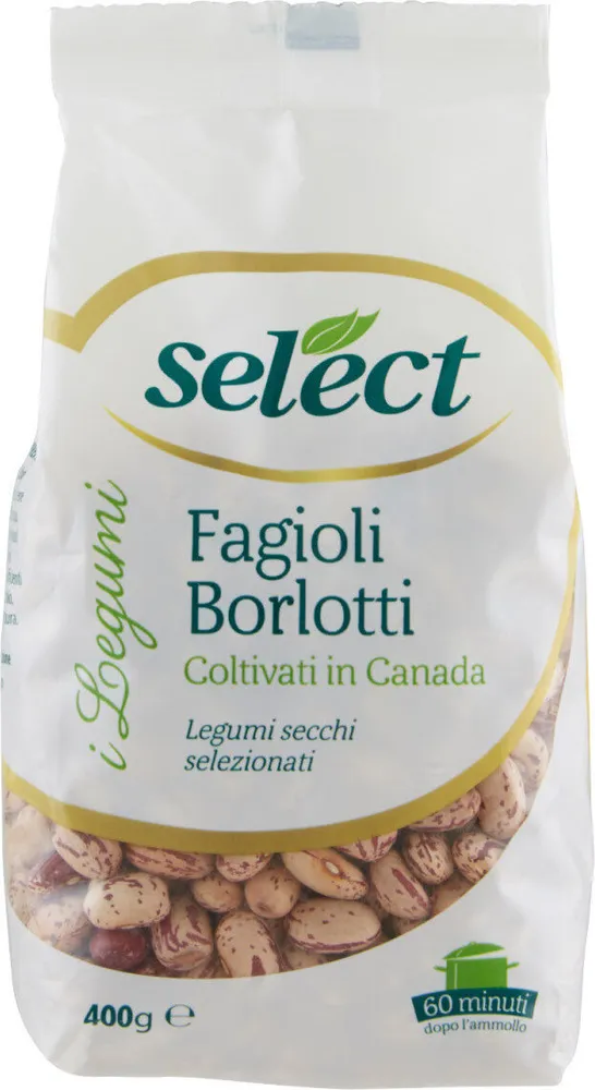I legumi fagioli borlotti