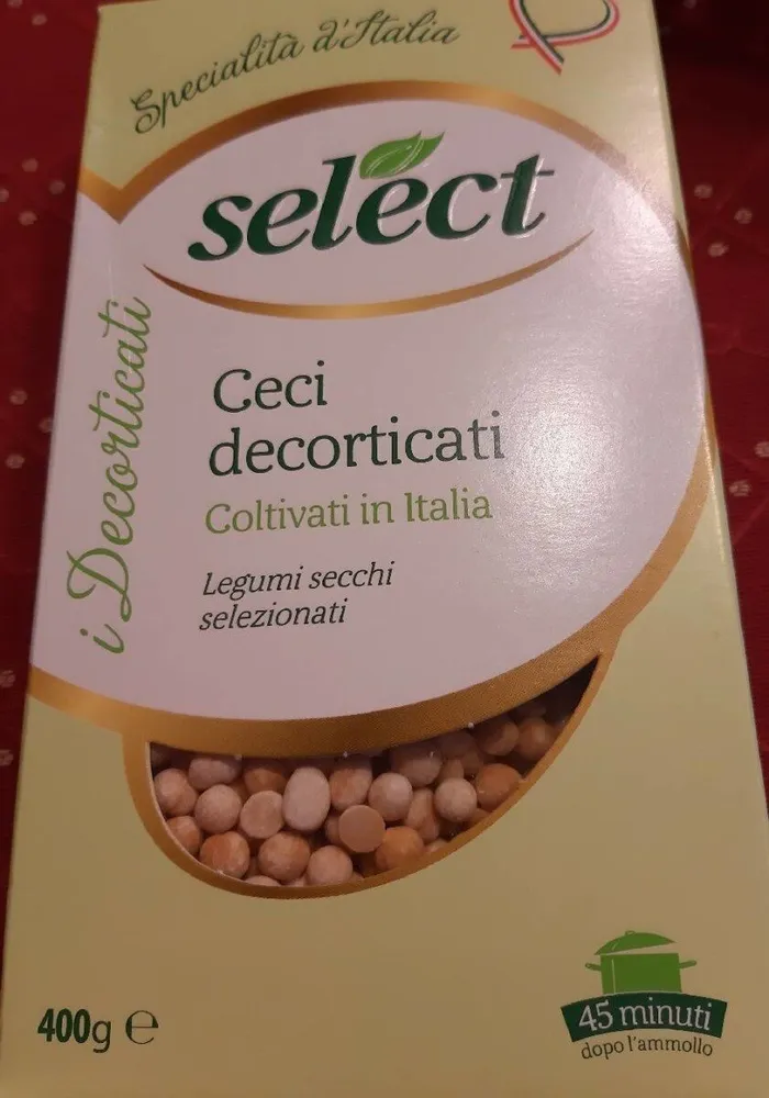 Ceci decorticati
