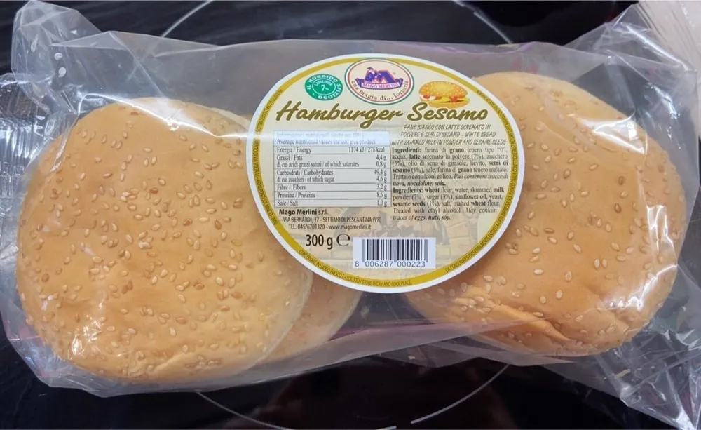 Hamburger sesamo